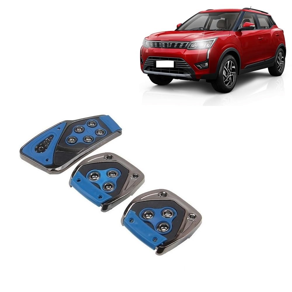 Car Brake Clutch 3 Pcs NonSlip Manual Pedal Kit Pad Covers Set