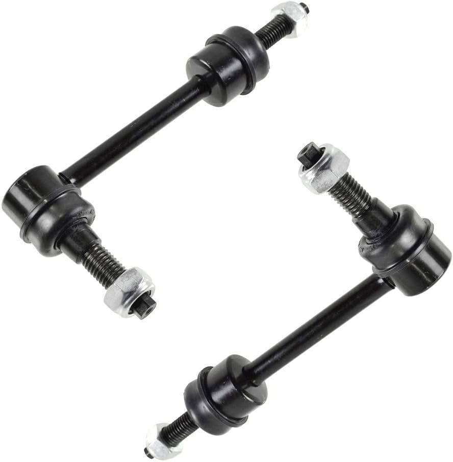 TRQ Front Sway Bar Link Set – Compatible With 2003-2004 Kia Sorento (Driver & Passenger Side)