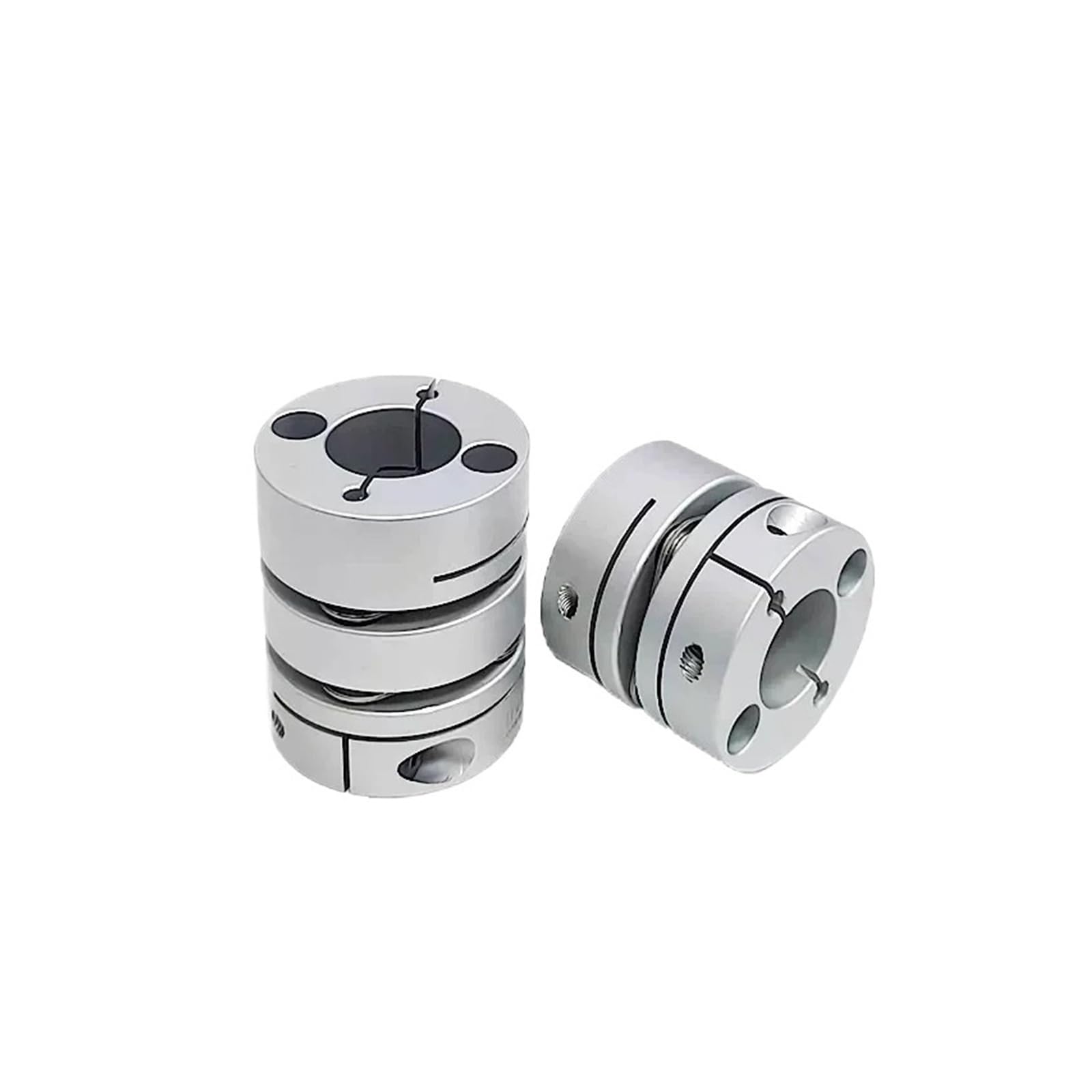 Accouplement à diaphragme en alliage d'aluminium, couplage à diaphragme simple/double en alliage d'aluminium CSCA-D82x69 1 pièce(28mm to 28mm)