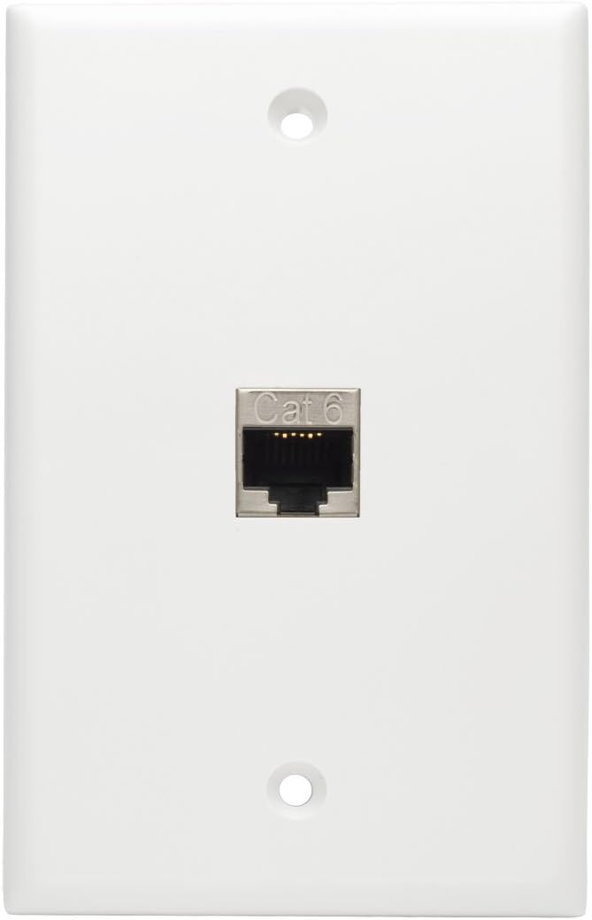TRIPP LITE Cat6 Straight Through Modular Shielded in Line Snap-In (N235-001-SH-D)