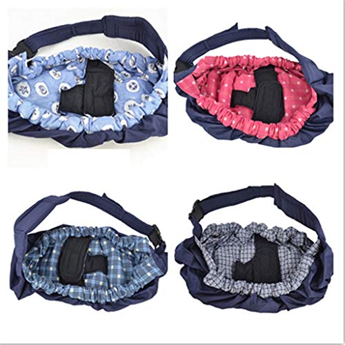 Baby Wrap Carrier, Katoen Baby Front Sling, Verstelbare Borstvoeding Cover Katoen Babydrager voor baby's tot 22 pond… - Image 6