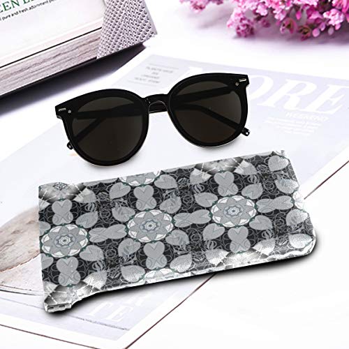 DoubleCW Black and Grey Microfiber Sunglasses Glasses & Cell Phone Gadgets Accessories Sleeve Bag Pouch Protection Storage