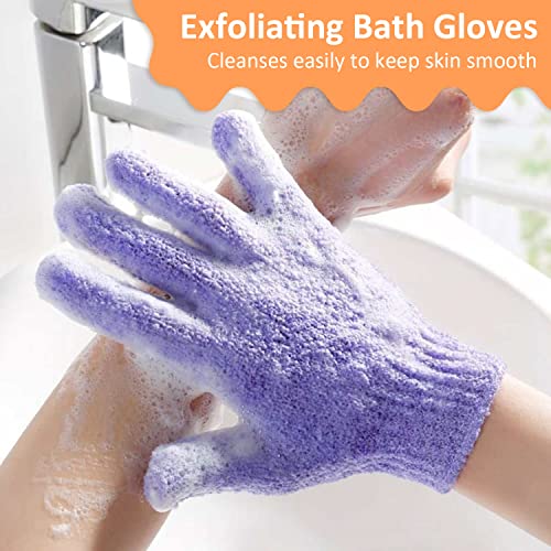 Aisuly 30 Pcs Exfoliating Gloves For Shower thumb #3
