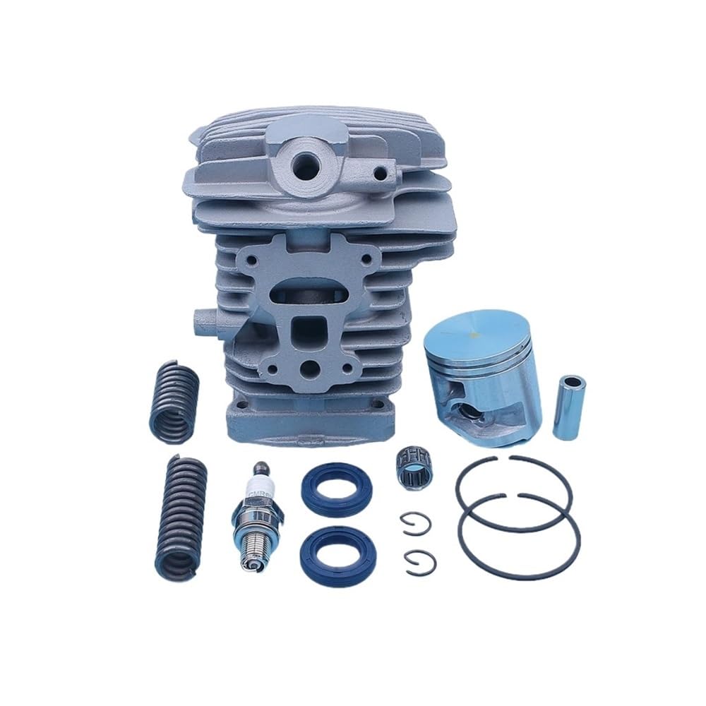Cilindro de Motor Universal for cortacésped 40 mm, pistón y cigüeñal for Herramientas jardín MS211 MS211C