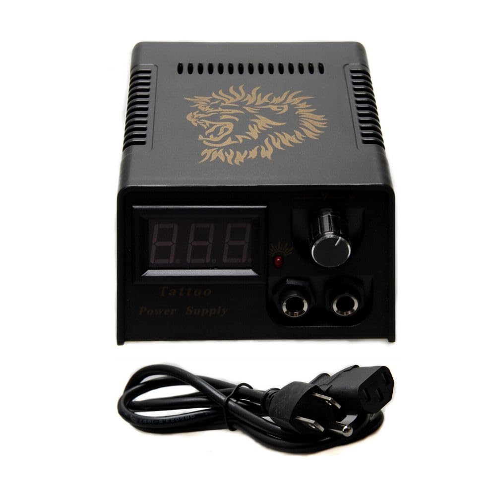 1 Pcs Of LCD Screen Tattoo Power Supply For Tattoo Machines Liner And Shader