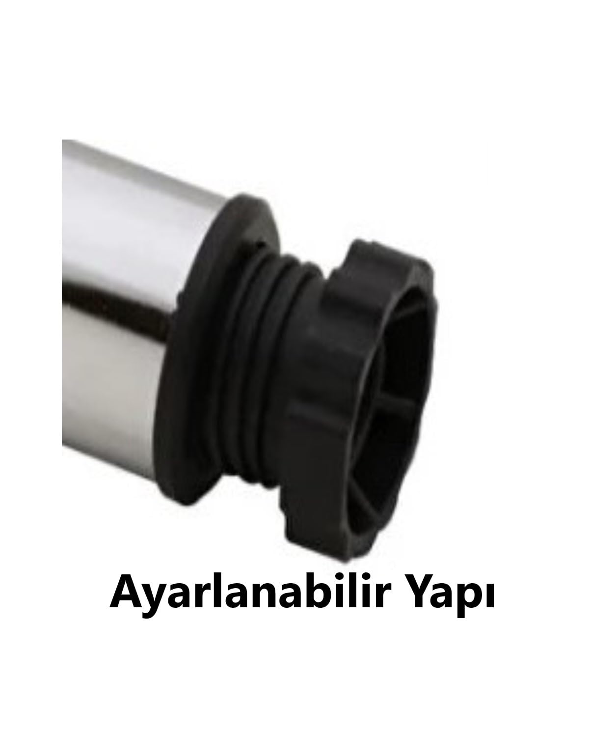 Mobilya Kanepe Baza Koltuk Çekyat Yükseltme Ayağı Tablalı Krom Metal 10 Cm 4 Adet (Vidaları ile Birlikte)