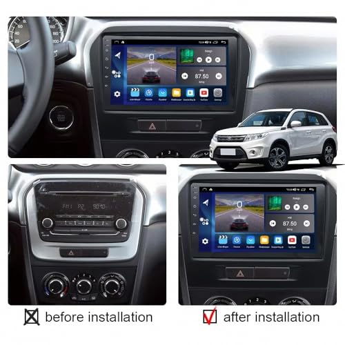 Pantalla para Peugeot 508 (2011-2018) con Carplay, Android Auto inalámbrico y cámara trasera 2