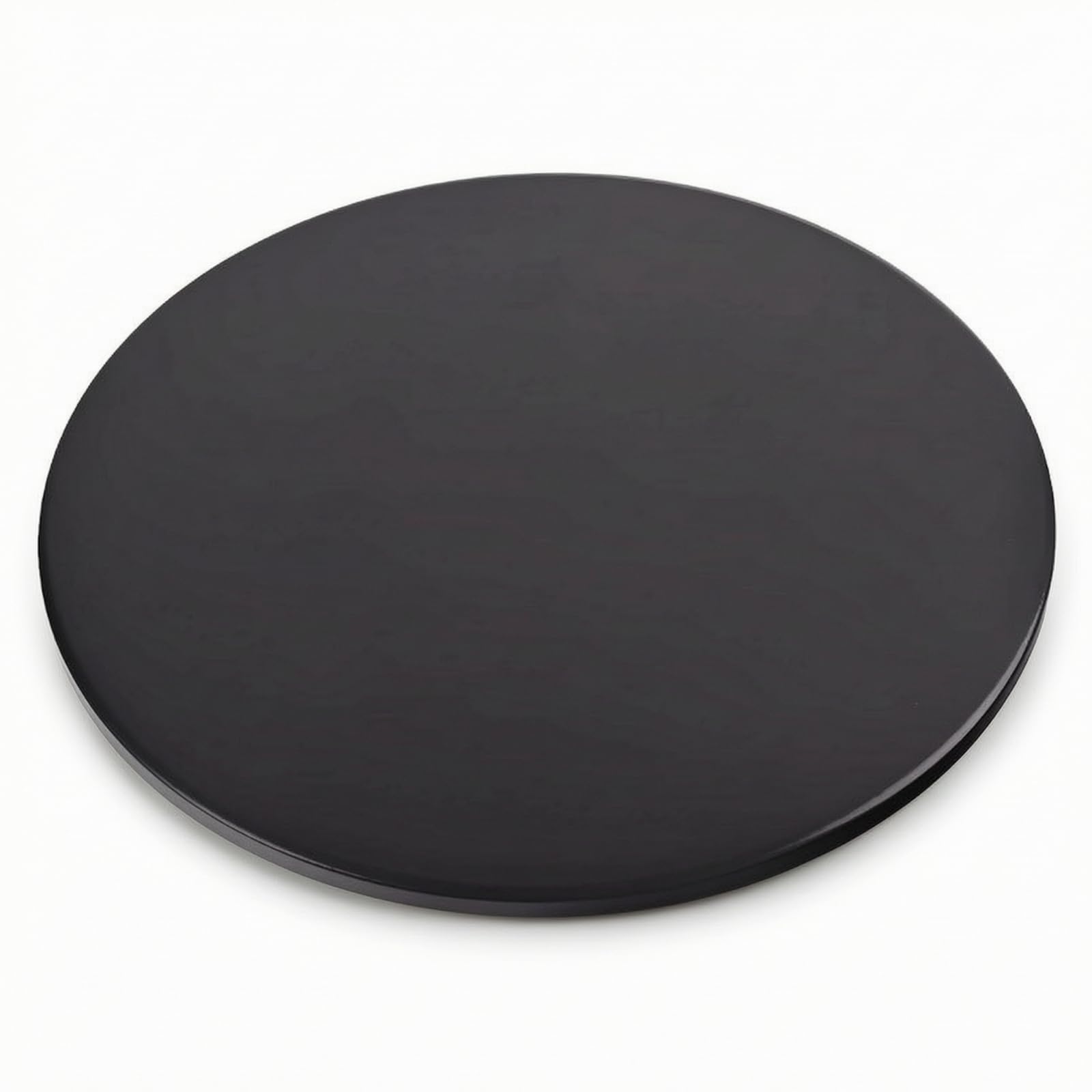 Piedra Cordierita Redonda Utensilio para Horno, Negro, 33CM单板