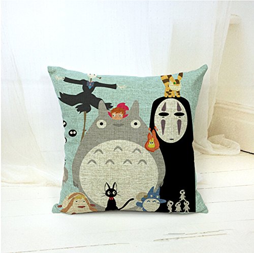 Luk Oil Hayao Miyazaki Totoro Federa per cuscino