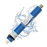 HiKiNS Umkehrosmose Membran 75GPD RO Membran Wohnwasserfilter Ersatz Umkehrosmose Element Haushaltswasserfilter Reiniger für Heimtrink RO Wasserfiltrationssystem (1812-75G)
