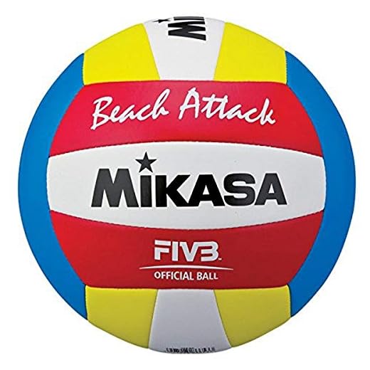 Mikasa Beach Attack Synthetic Leather Volleyball