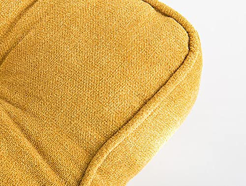 2 Pack Chair Cushions For Dining Chairs With Ties Thick Soft Non Slip Seat Cushions Washable Tatami Square Comfortable Tufted Chair Pads,18" X 18" (Orange) #TOP6