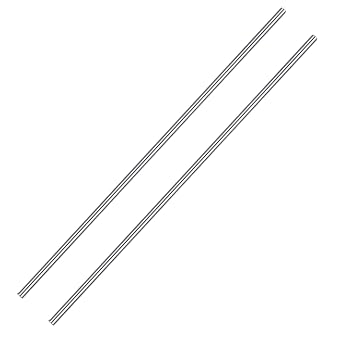2PCS 8 mm &times; 500 mm الصلب رود الخطي رود الحركة رمح للطابعة 3 D و DIY الحرفية أداة 500 mm، 2