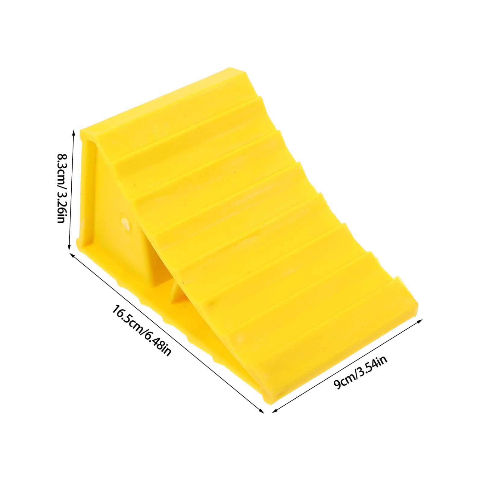 SOLUSTRE Lot De 4 Cales De Roue pour Caravanes Stabilisateurs De Roue Robustes 2 Pièces X 4