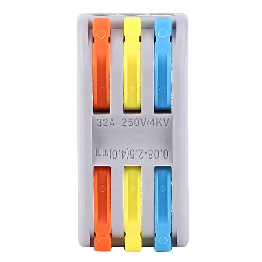 50PCS Lever Wire Connectors Conductor Splice Terminals 11