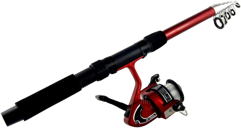 Trailworthy Telescopic Rod and Reel Set