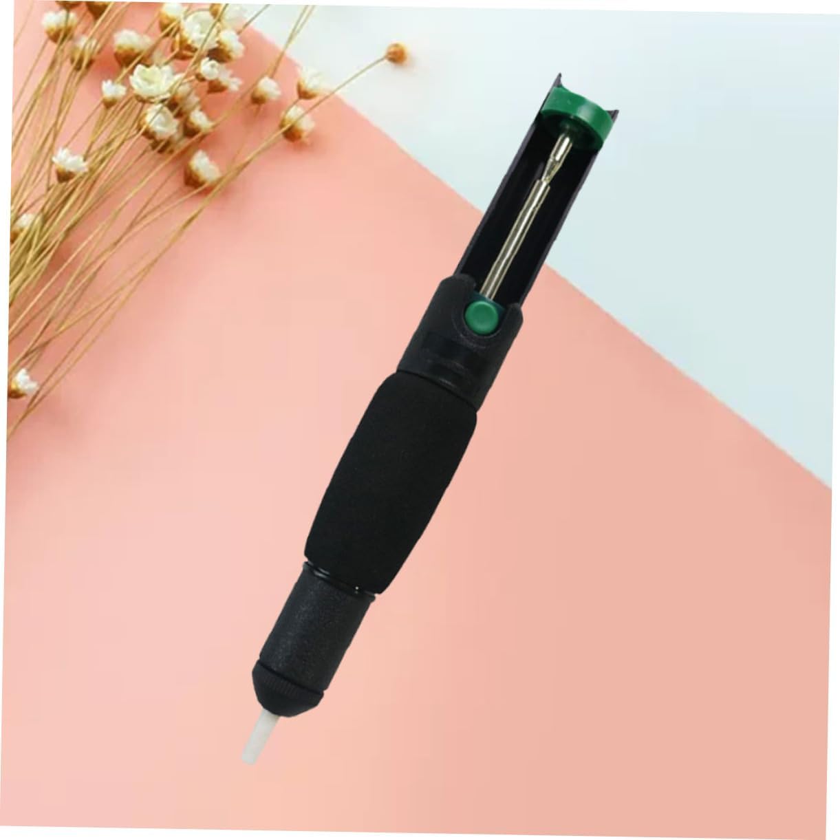 SOLUSTRE 2pcs Double Solder Tool Manual Tin Extractor Non- Grip Strong for Solder Removal for Jewelry Making Electrical Components Cleaning