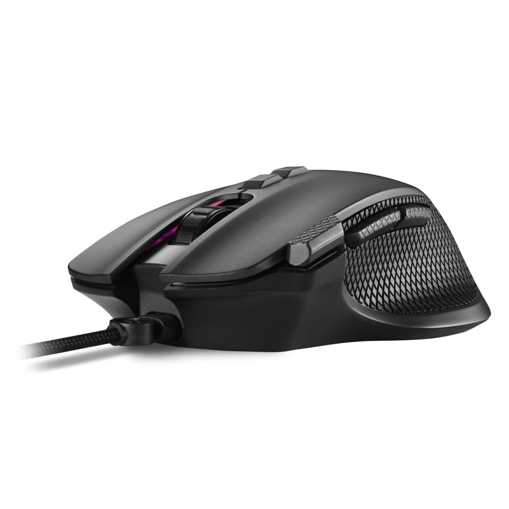 Sharkoon SHARK Force 3 mouse Gaming Mano destra USB tipo A Ottico 12800 DPI (warehouse linden----Sharkoon SHARK For)