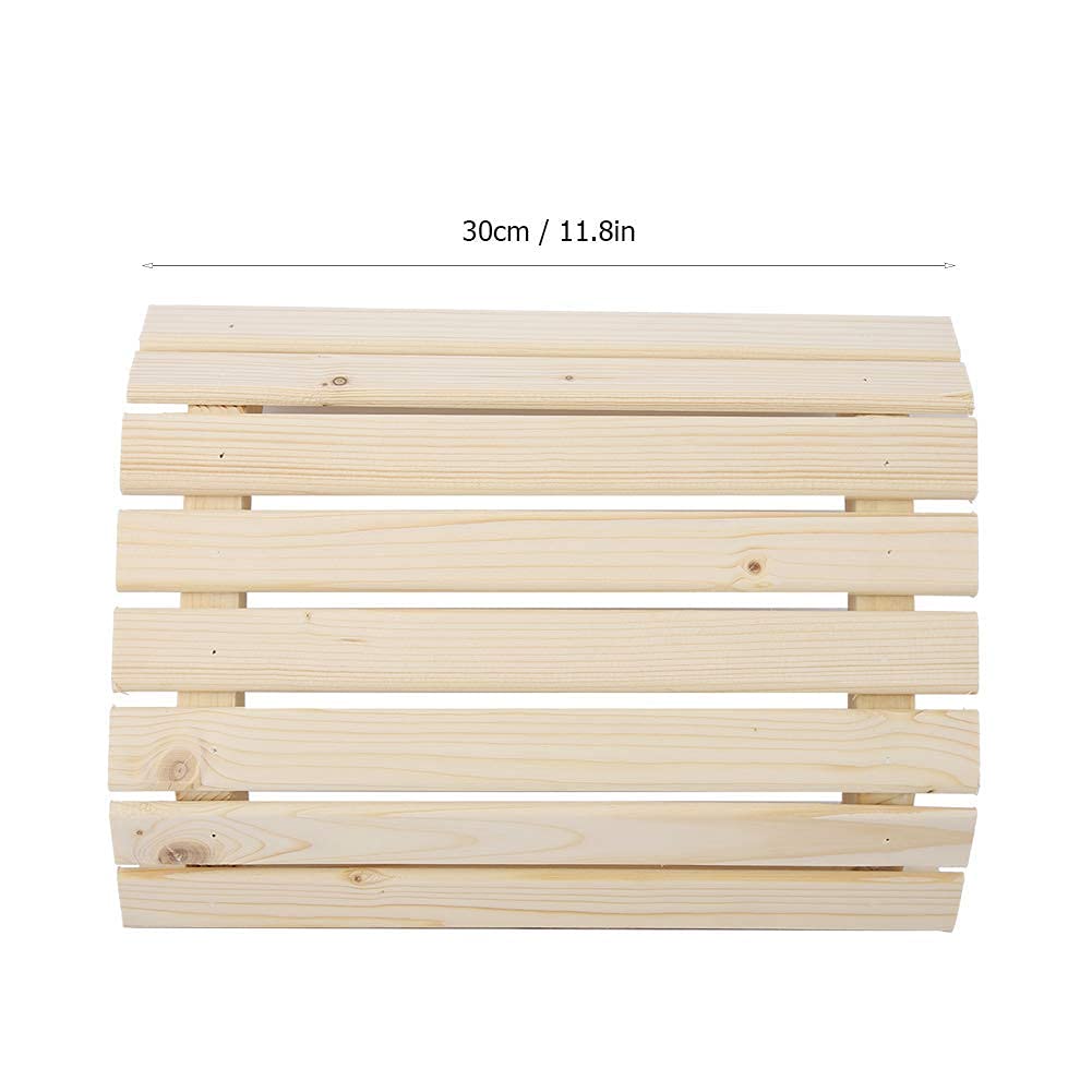 HERCHR Sombras de lámpara de Sala de Sauna, Cubierta de luz de Madera antiexplosión Accesorios de Suministros de Sauna