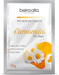 Beira Alta Descolorante em Pó para Cabelos, Camomila, 50 g, Pacote de 72