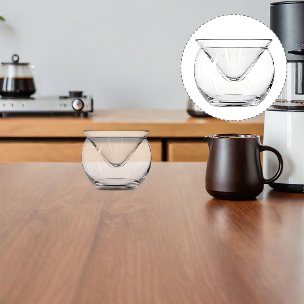 Alipis Kaviar Kühler Set Glas Schüssel Mit Eishalter Für Servierschale Vorspeisen Salate Obst Und Desserts Praktisch Und Dekorativ Für Küche Und Haushalt