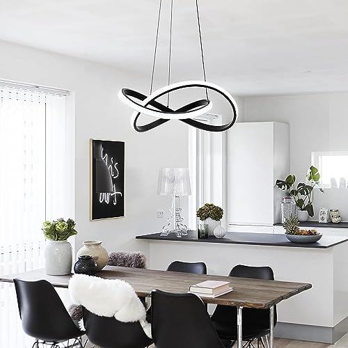 Plafonnier LED moderne à intensité réglable pour éliminer la fatigue visuelle - 4