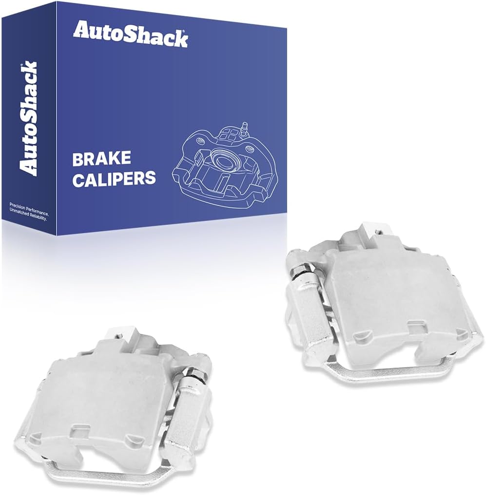 AutoShack Rear Brake Calipers Left & Right Replacement for 2007-2018 Chevrolet Silverado 1500 2007-2018 GMC Sierra 1500 2007-2020 Chevrolet Tahoe 2007-2020 GMC Yukon 2-PC Set