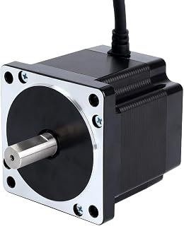 STEPPERONLINE Nema 34 Stepper Motor 1.8deg 4.8Nm(679.74oz.in) 6.0A 86x86x78mm 4 Wires CNC