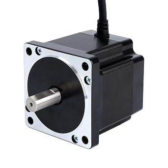 STEPPERONLINE Nema 34 Stepper Motor 1.8deg 4.8Nm679.74oz.in 6.0A 86x86x78mm 4 Wires CNC