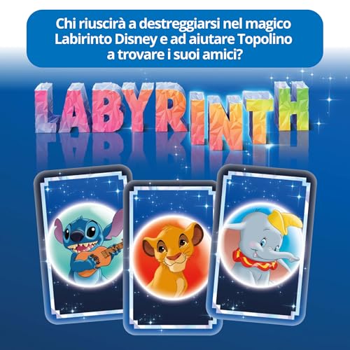 Ravensburger - Labirinto Disney 100° Anniversario | Giochi Da Tavolo | Gioco Da Tavolo Bambini 7 Anni | 2-4 Giocatori | Idee Regalo | Regalo Bambini 7 Anni - 4
