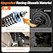 EZGO TXT Shock Absorber Kit with Heavy Duty Coil Springs,Golf Cart Front & Rear Shock for EZGO TXT/Medalist 1994-UP, EZGO TXT Shock Replaces OEM# 70928-G01, 76418-G01, 70630-G01