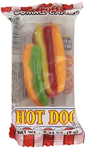 Efrutti Hot Dog Gummis 60 Pack, 19 Ounce #TOP4