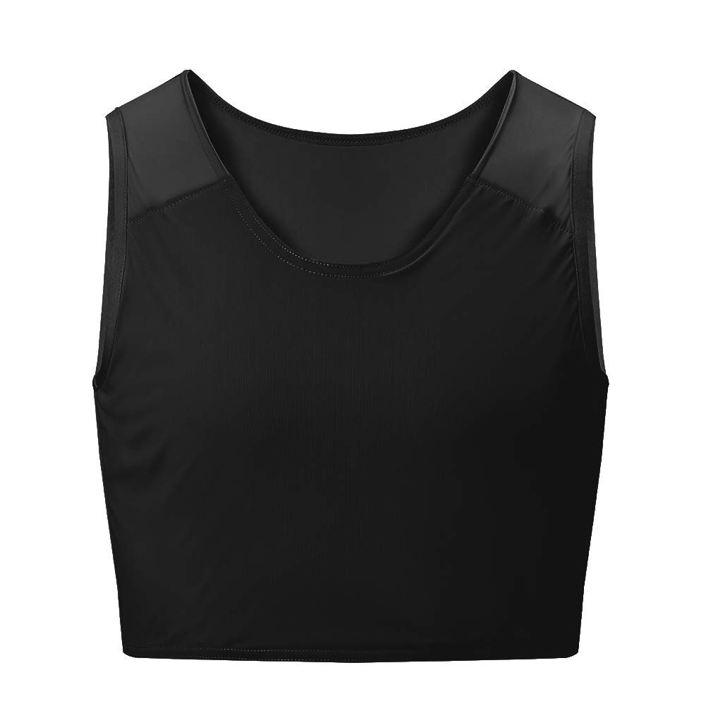 Idtswch Chest Binder for Transgender FTM Binder Compression Tomboy Trans Bandage Bra Cosplay Underwear