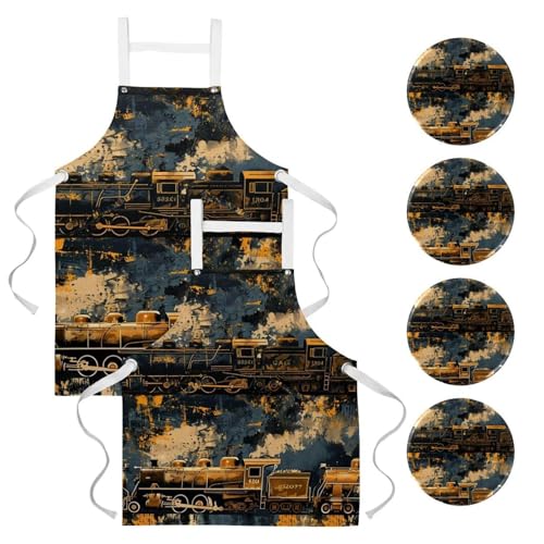 Tablier de cuisine vintage de qualité supérieure pour bistrot et bar