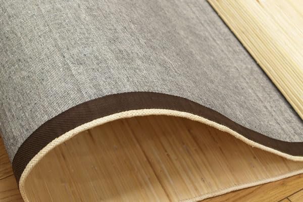 Amazon.co.jp: 籐むしろ39穴 200x250cm ラタンラグ