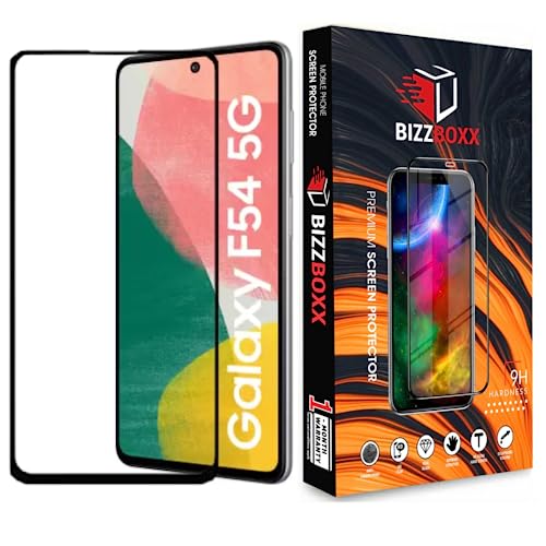Image of Screen Protector For Samsung F54 5G Duraglass & Anti Explosion|Full Screen Coverage-Edge To Edge|9H Hardness|With Easy Installation Kit (Pack Of 1)