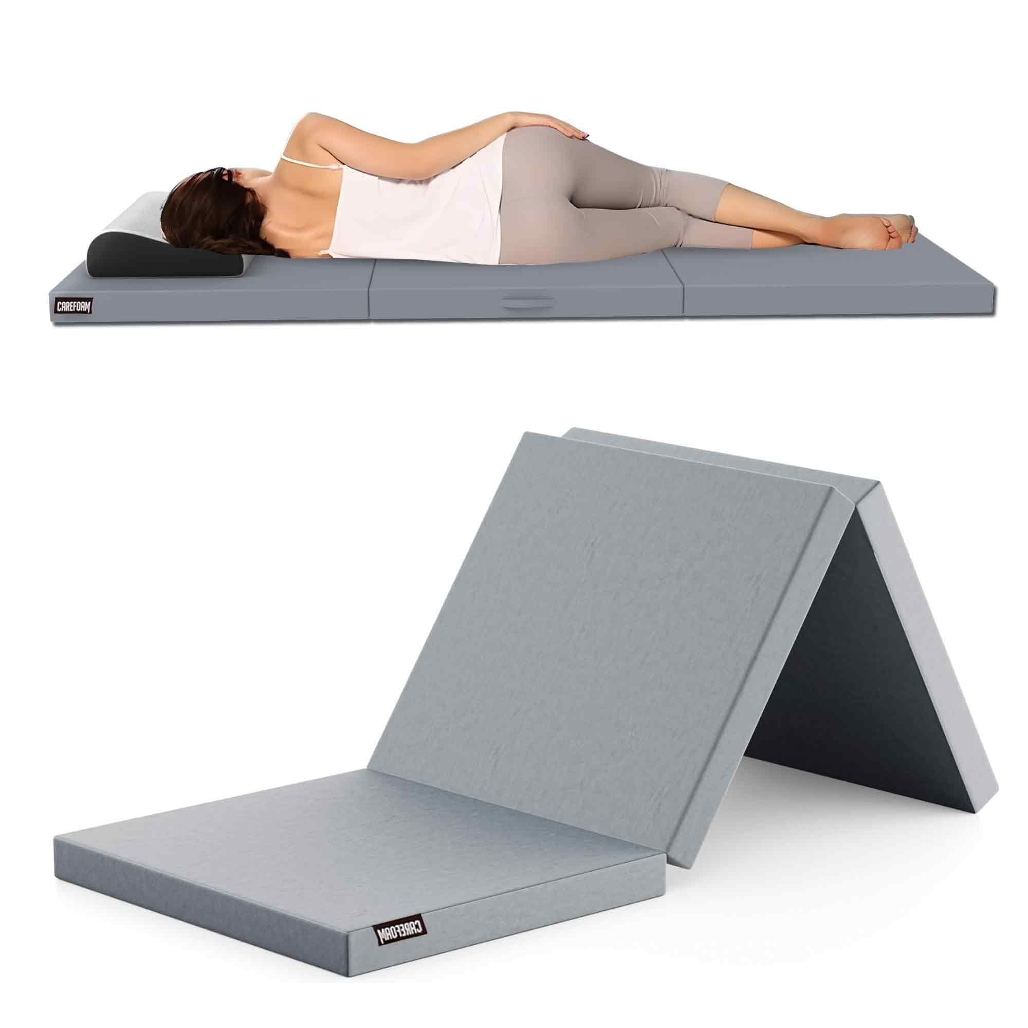 CareFoam Foldable Mattress Single Bed | Premium Memory Foam | 3-Fold Design for Floor Sleeping, Guests, Travel & Camping | Portable, Compact & Easy to Store | Soft & Supportive | 75 x 30 x 2.5 Inch-image-8