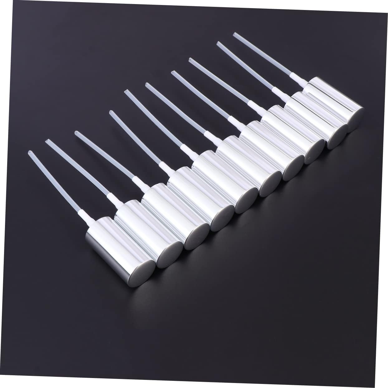 10pcs Anodized Aluminum Spray Head Fine Mist Sprayer for Spray Bottles Replacement Mist Sprayer