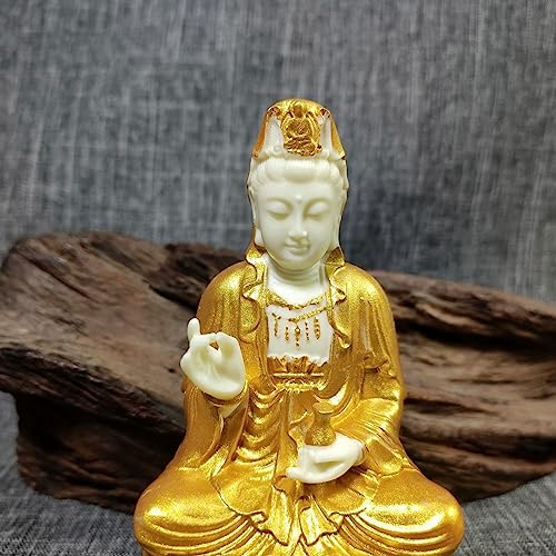 Estatua Quan Yin Diosa de la Misericordia Feng Shui miniatura 3