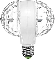 Vista 1 de gofidin Bombilla LED E27 de doble cabeza giratoria para discoteca, proyector RGB, lámpara de fiesta de bayoneta multicolor para fiestas en casa
