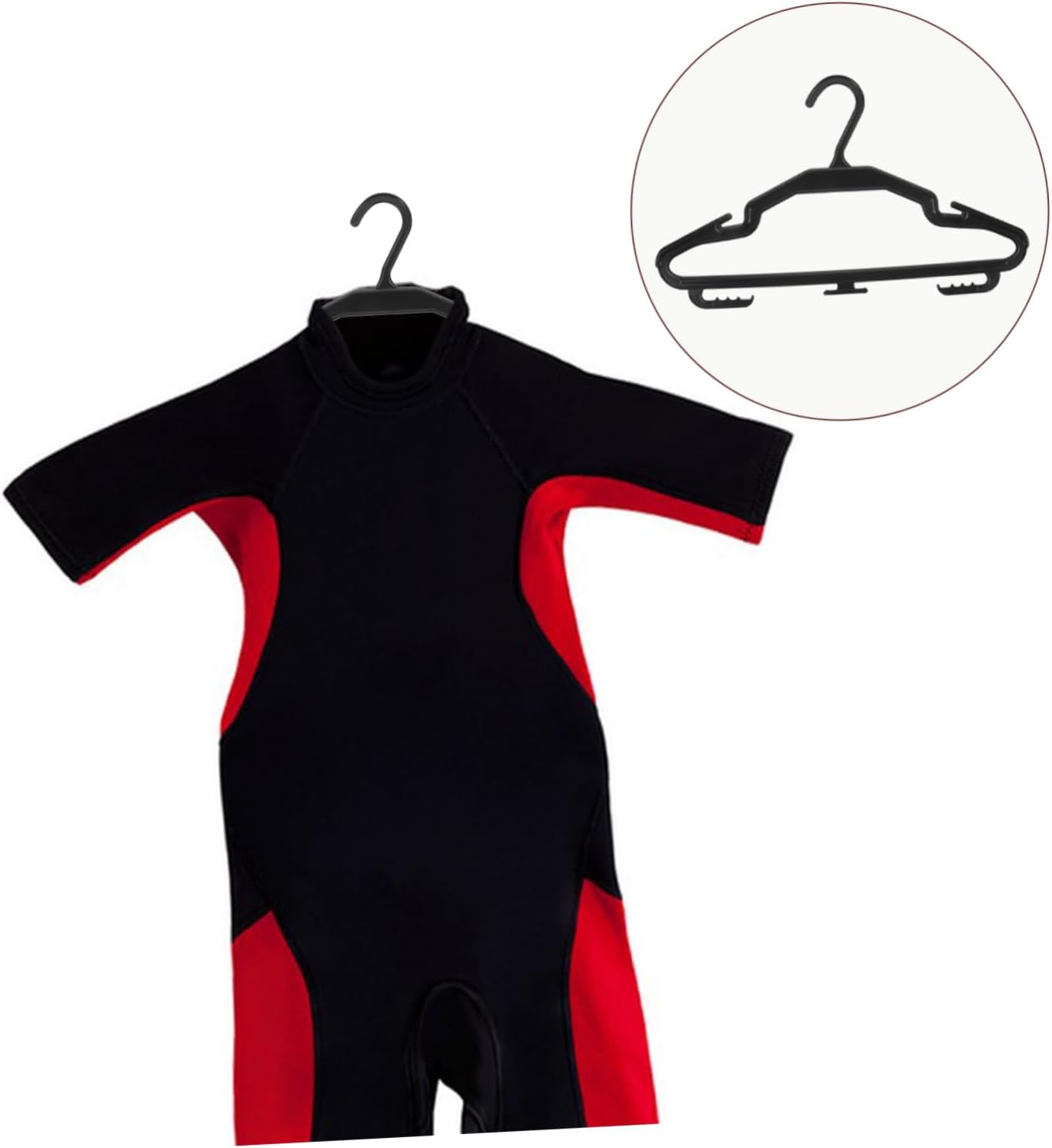 Portable Diving Suit Hanger Non-Slip Clothes Organizer for Wetsuits Versatile Drying Rack for Diving Gear and Clothes for Home and Dive Shops
