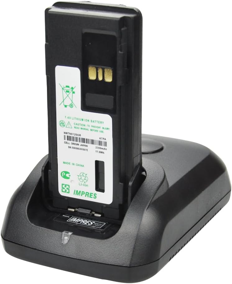 7.4V 2300mAh NNTN8129AR IMPRES Replacement Li-ion Battery for Mo-torola XPR 7550 XPR 3300 XPR 7350 XPR 7580 XPR 7380 APX2000 APX3000 Radios