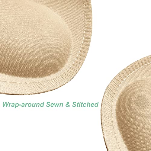 SKENGWEL BH Einlagen Bra Pads herausnehmbaren Sport BH,Bikinis Unterwäsche Einsätze Pads (4 Beige A/B, A/B)