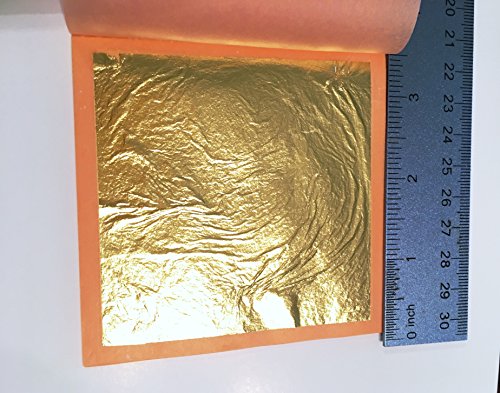 24 Karat Edible Gold Leaf Sheets - Image 3
