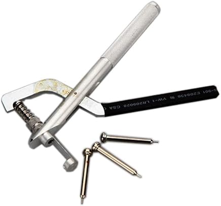 Bomcomi Pasadores Remover la Correa de Reloj de la Banda de Ajuste del Pin del Acoplamiento de los alicates Puncher filetea Kits de reparaci Bomcomi Pasadores Remover la Correa de Reloj de la Banda de Ajuste del Pin del Acoplamiento de los alicates Puncher filetea Kits de reparaci