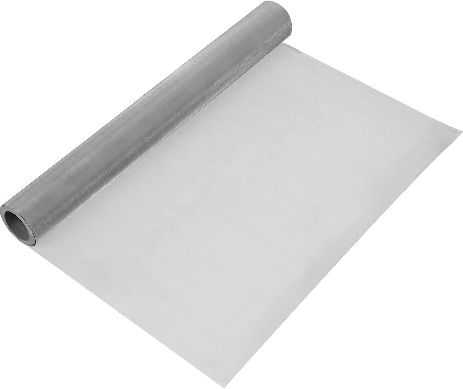 Woven Wire 120 Mesh,1 Roll 30 x 100cm 304 Stainless Steel Woven Wire for DIY