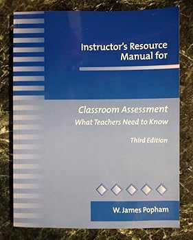 Paperback Instructors Manual Book