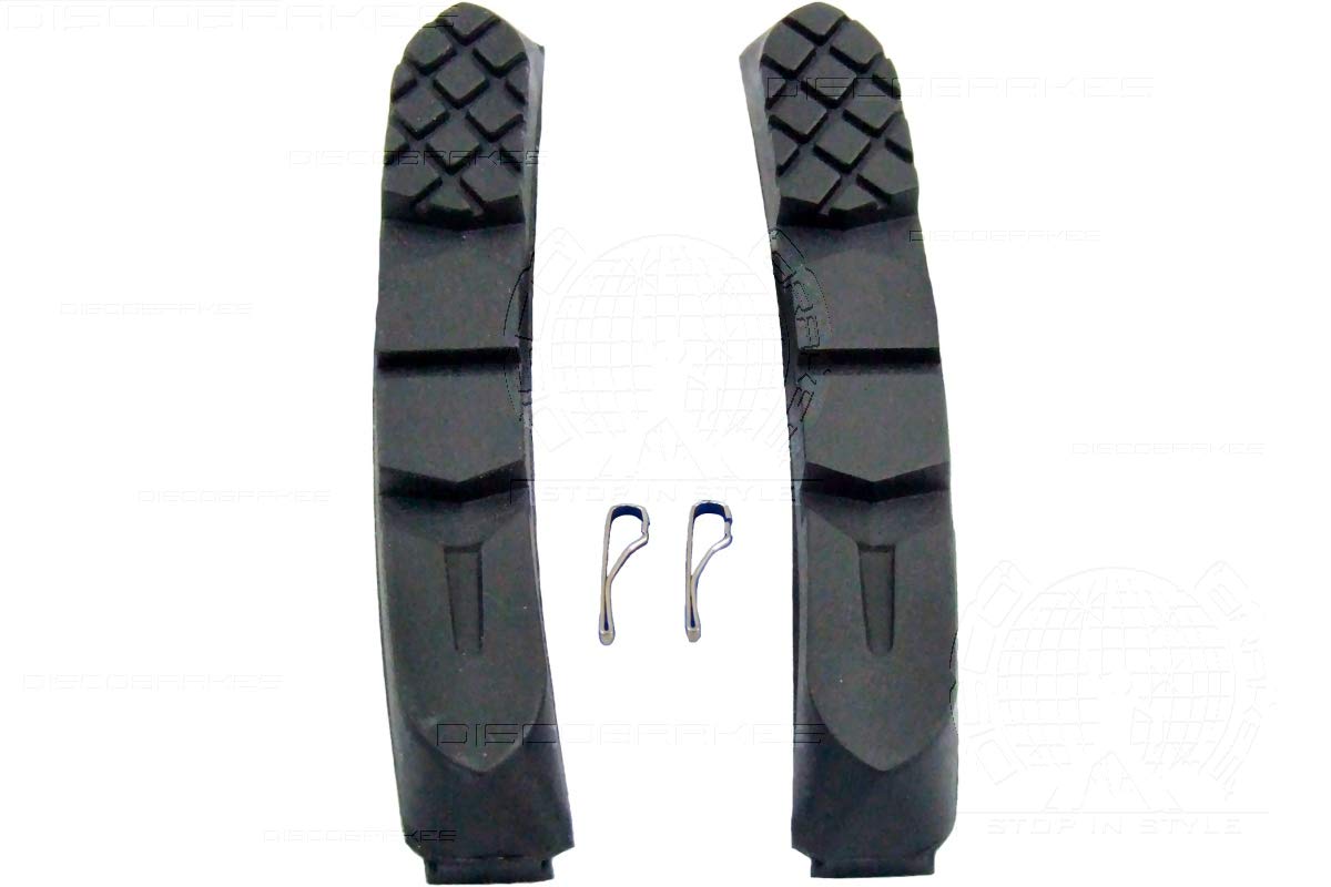 Replacement Black Tri-Performance Pads for V Brakes Shimano XTR XT SRAM Avid LX