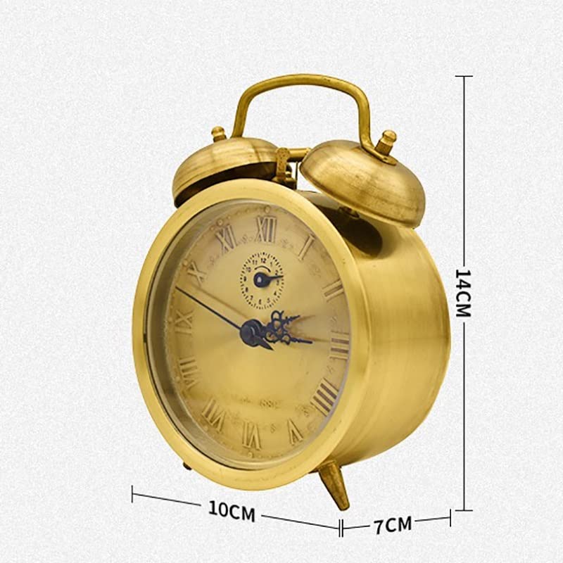 アンティーク ブローバ ミニチュア 目覚まし時計 ゴールド Gemini アンティーク ブローバ ミニチュア 目覚まし時計 ゴールド Gemini