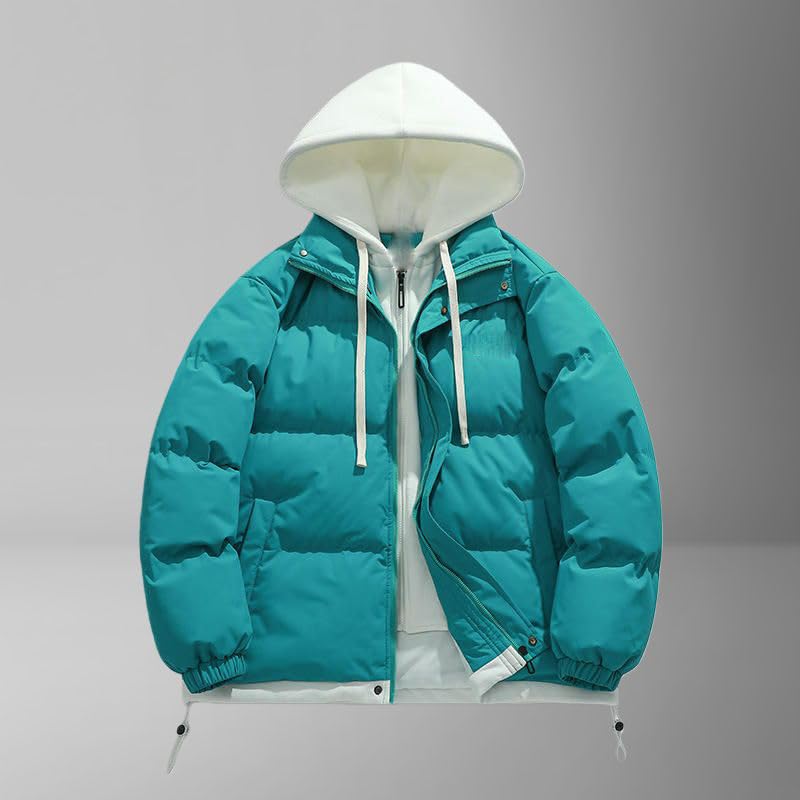 Veste matelassée épaisse isolation thermique supérieure blouson modulable